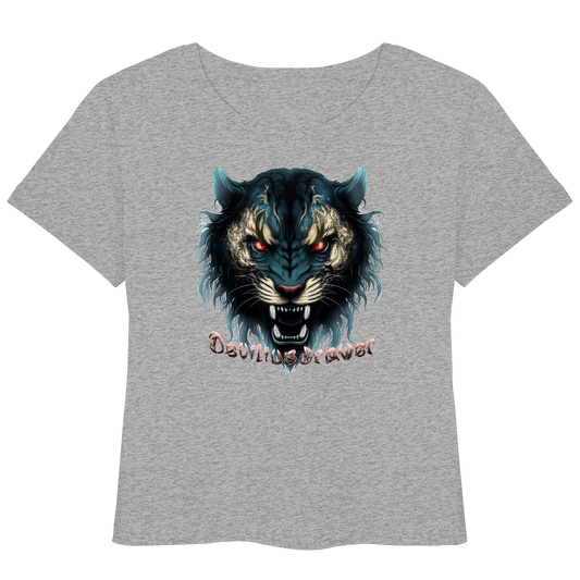 Deviliusdrawer Tigercat - Womens Organic Lightweight T-Shirt