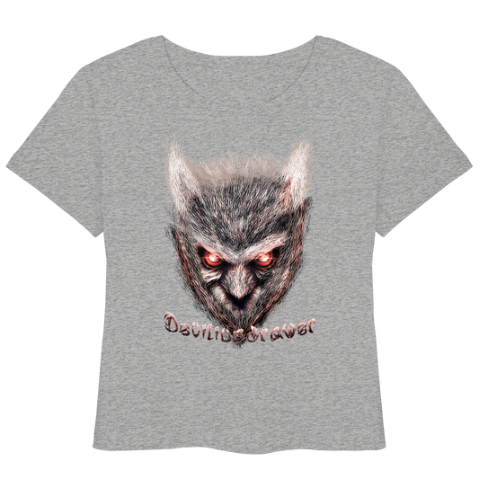 Deviliusdrawer Red Eyed Owl - Womens Organic Lightweight T-Shirt