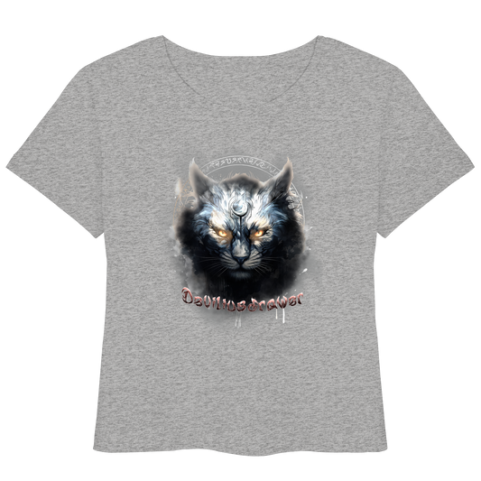 Deviliusdrawer Mysthic Cat - Womens Organic Lightweight T-Shirt