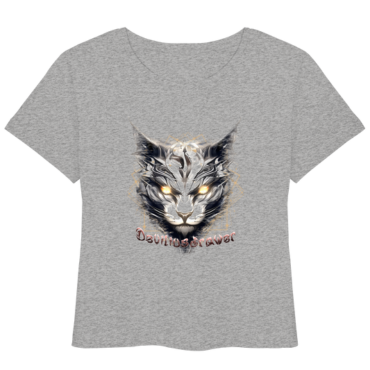 Deviliusdrawer Magician Cat - Womens Organic Lightweight T-Shirt