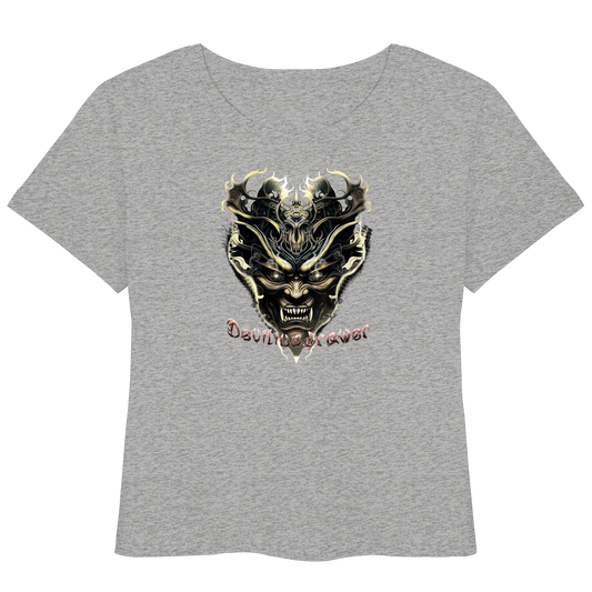 Deviliusdrawer Golden Demon Vampire - Womens Organic Lightweight T-Shirt