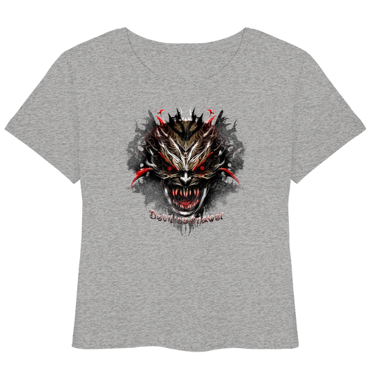 Deviliusdrawer Dark Redeyed Devil - Womens Organic Lightweight T-Shirt