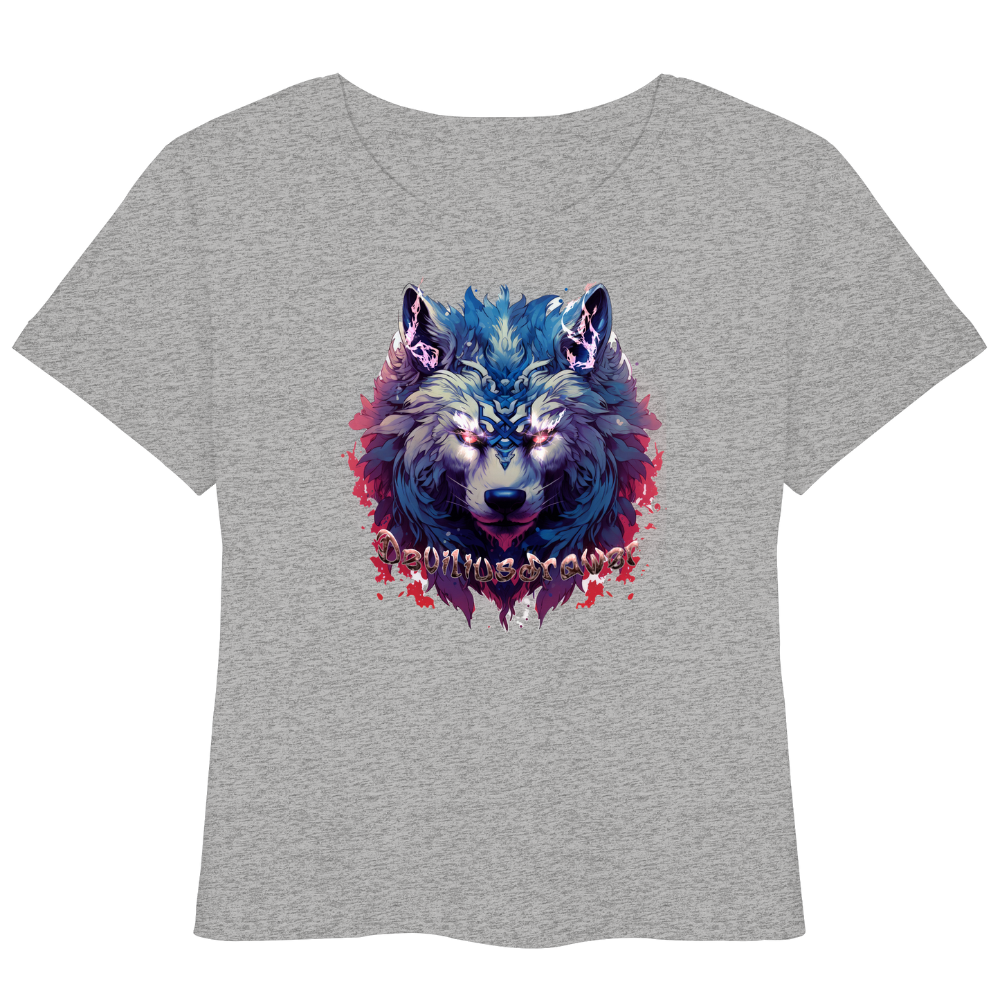 Deviliusdrawer Magic Wolf - Womens Organic Lightweight T-Shirt