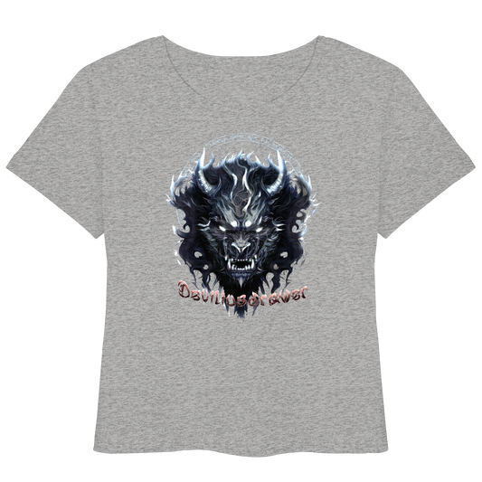 Deviliusdrawer Dark Wolf Mask - Womens Organic Lightweight T-Shirt