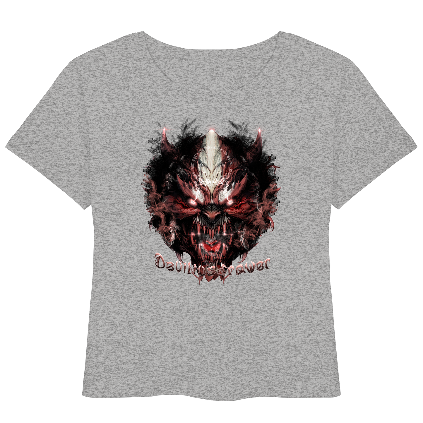 Deviliusdrawer Bloody Demon Vampire - Womens Organic Lightweight T-Shirt