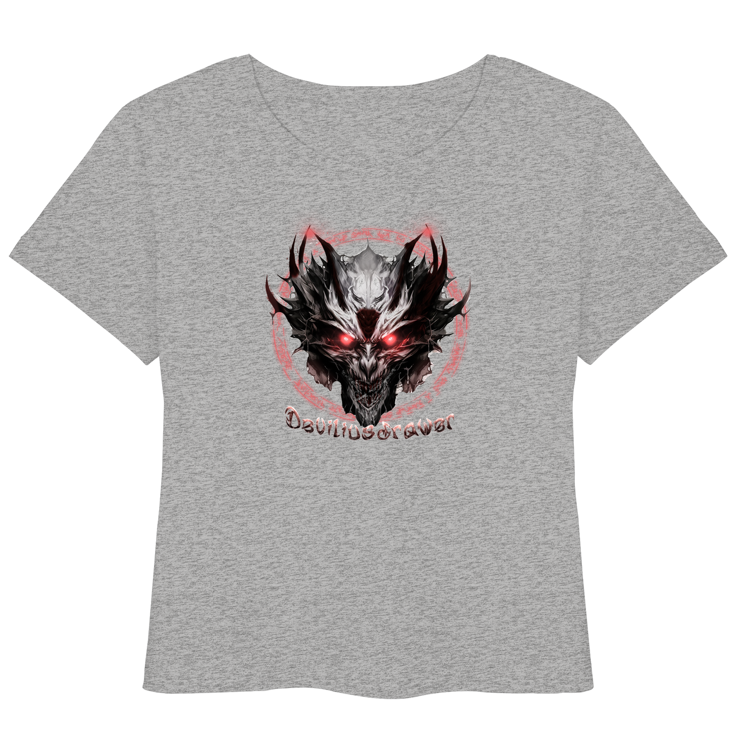 Deviliusdrawer Magic Glow Devil - Womens Organic Lightweight T-Shirt