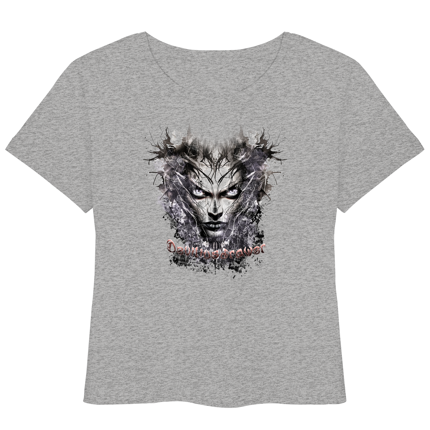 Deviliusdrawer Nature Druid - Womens Organic Lightweight T-Shirt