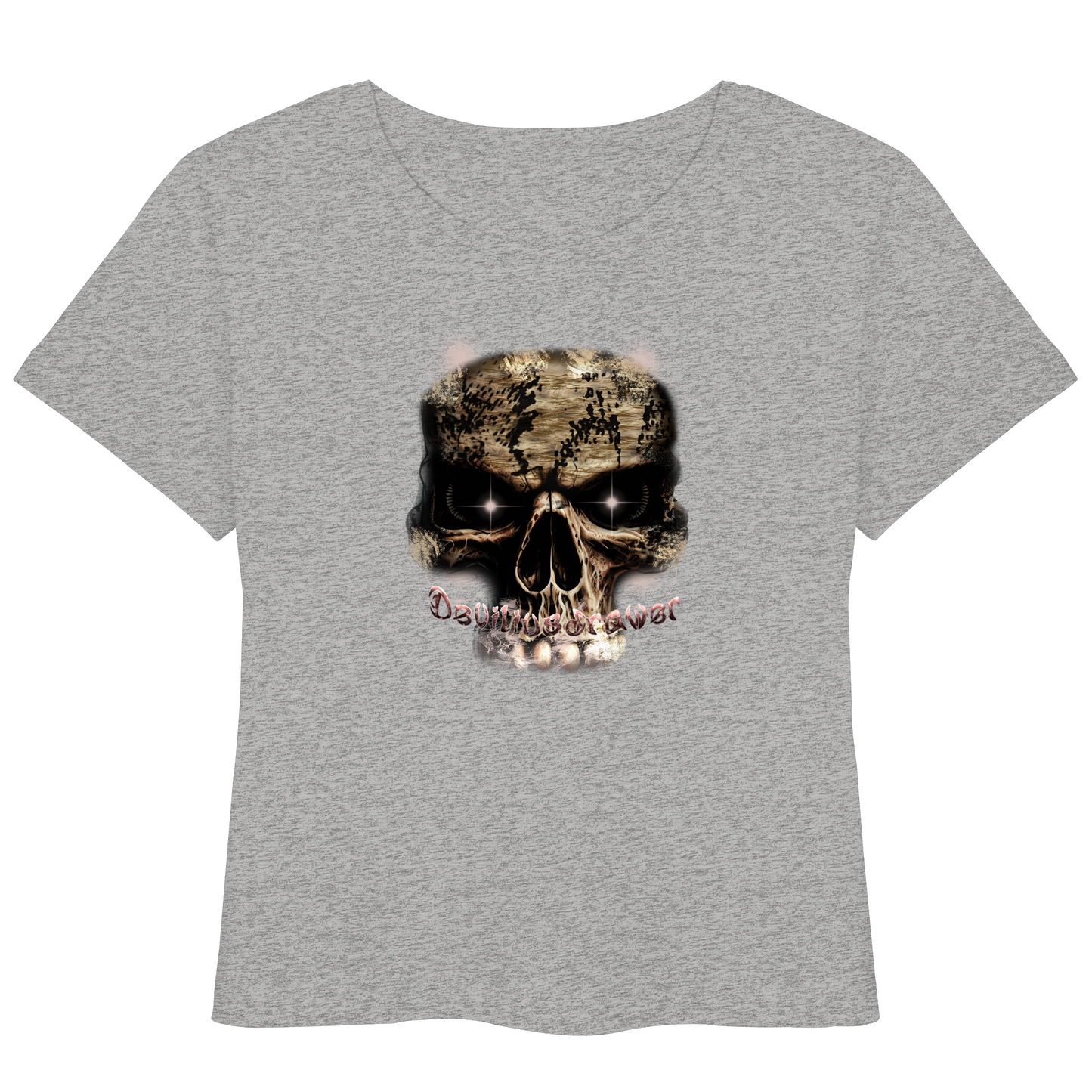 Deviliusdrawer Skeleton Eye - Womens Organic Lightweight T-Shirt