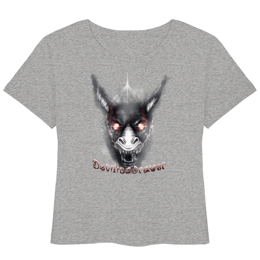 Deviliusdrawer Evil Donkey - Womens Organic Lightweight T-Shirt