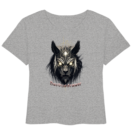 Deviliusdrawer Wolftiger - Womens Organic Lightweight T-Shirt