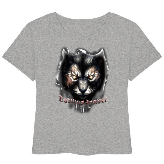 Deviliusdrawer Vampire Cat - Womens Organic Lightweight T-Shirt