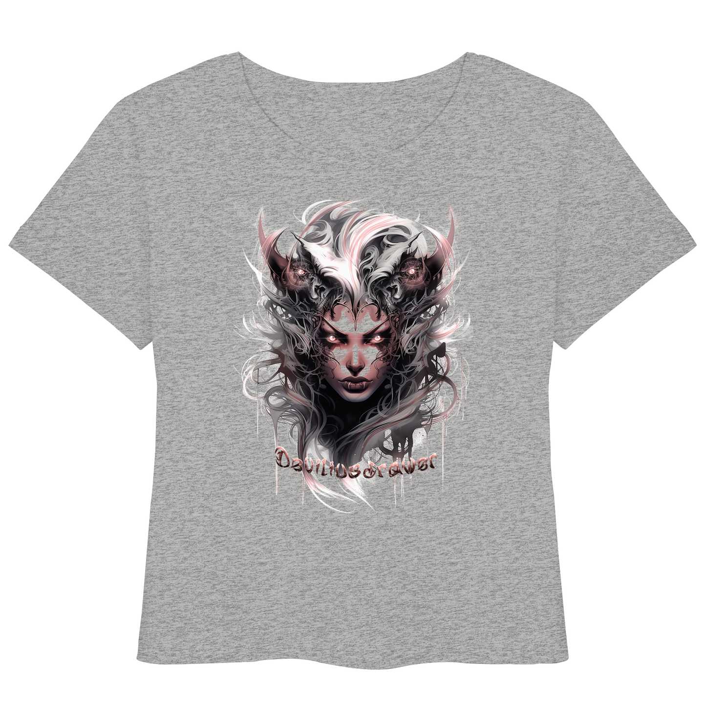 Deviliusdrawer Demonic Elf - Womens Organic Lightweight T-Shirt