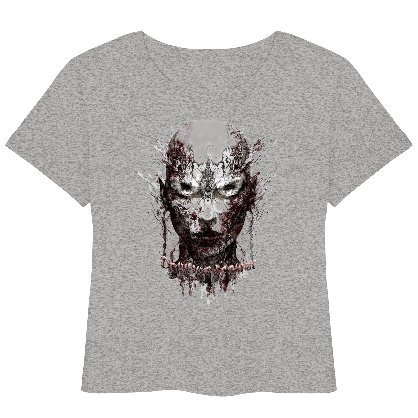 Deviliusdrawer Mechanic Girl - Womens Organic Lightweight T-Shirt