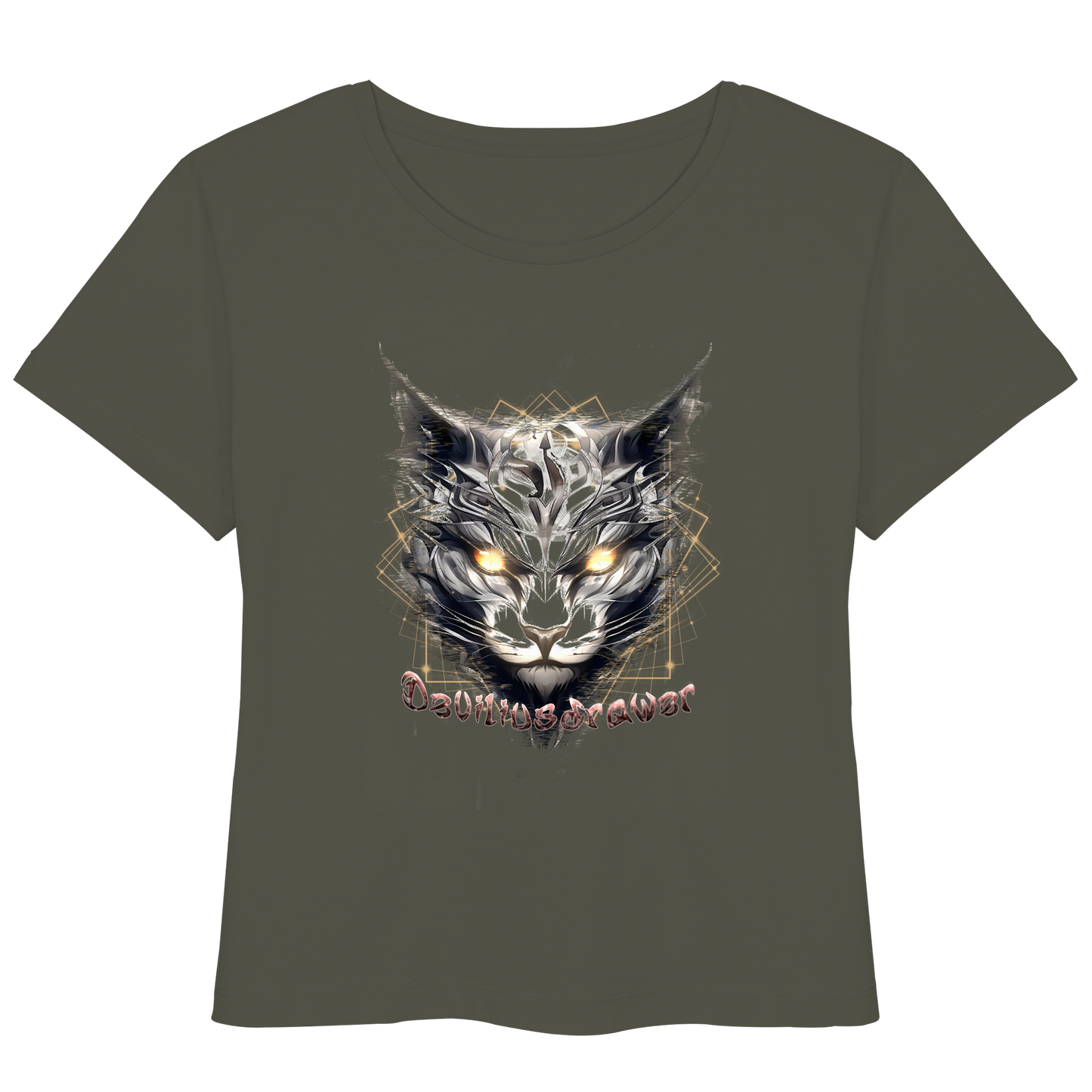 Deviliusdrawer Magician Cat - Womens Organic Lightweight T-Shirt