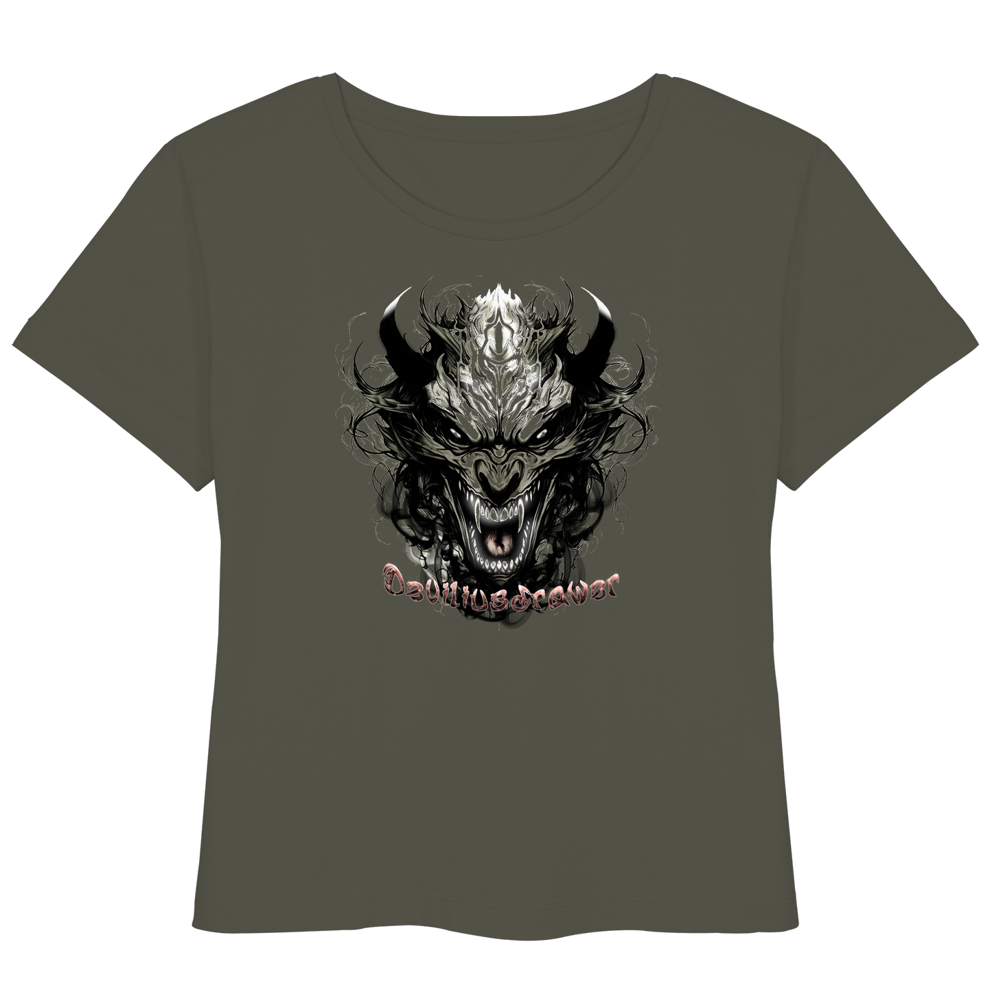 Deviliusdrawer Devil Vampire - Womens Organic Lightweight T-Shirt