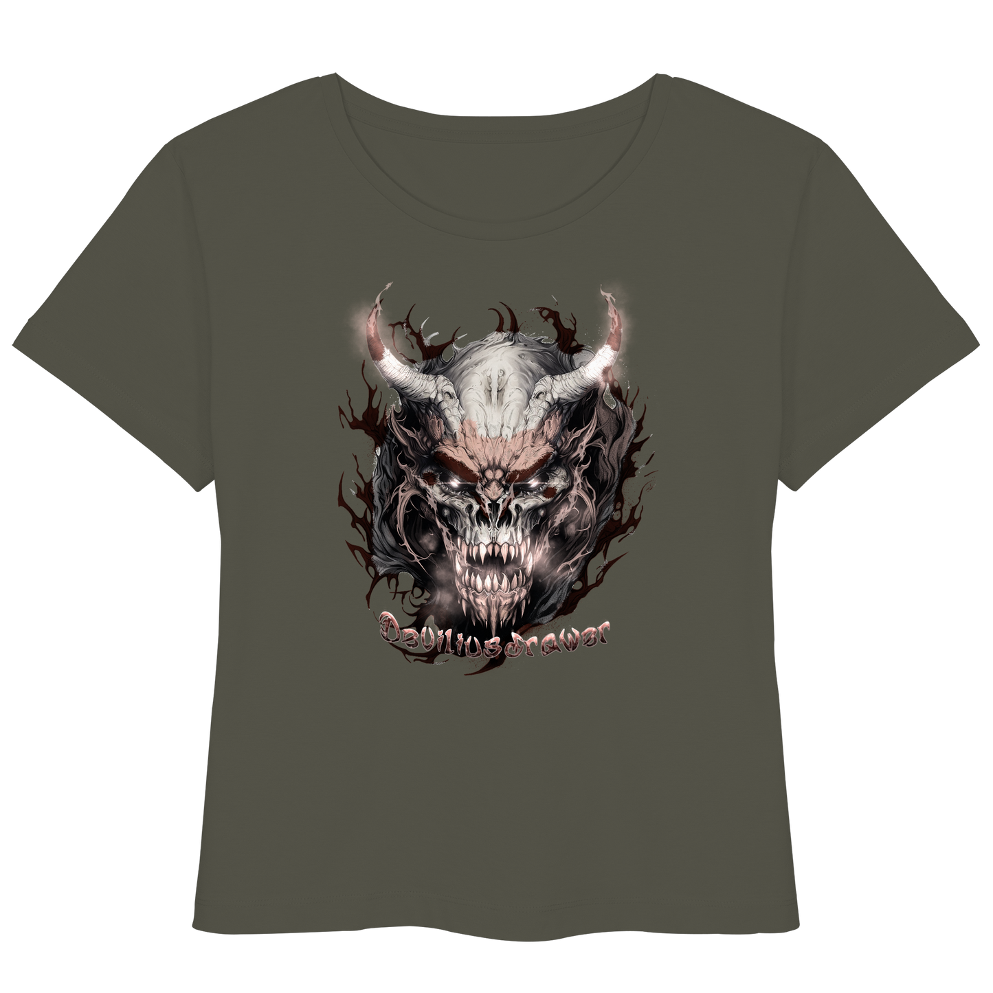 Deviliusdrawer Beast Demon - Womens Organic Lightweight T-Shirt