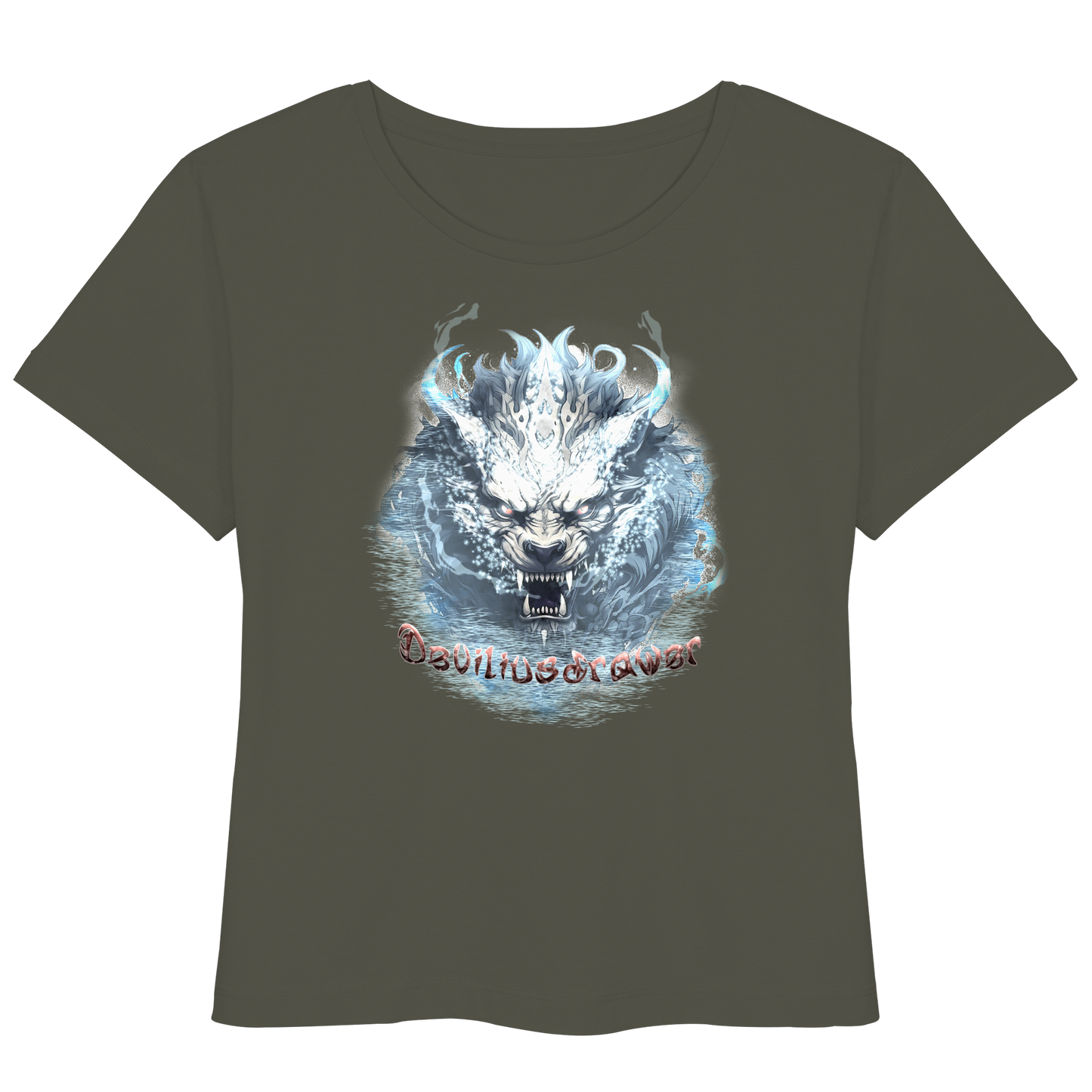 Deviliusdrawer Water Tiger - Womens Organic Lightweight T-Shirt