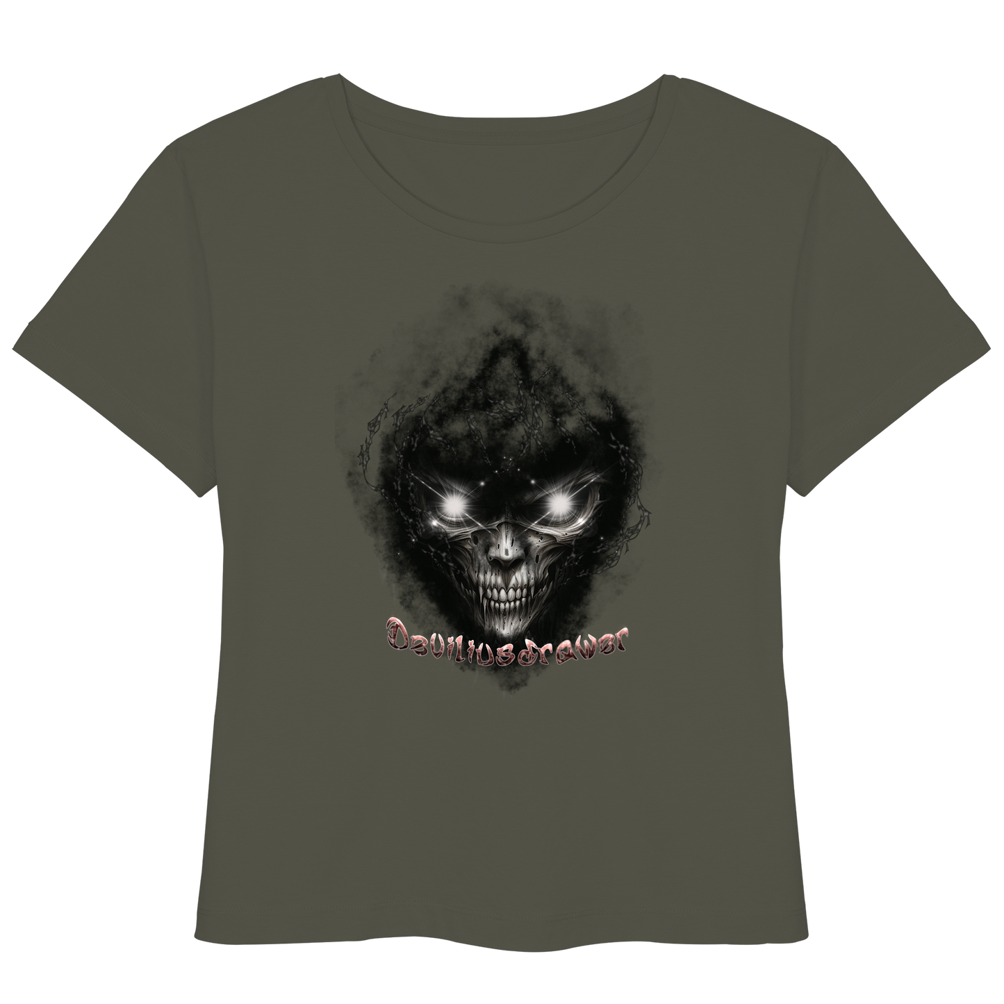 Deviliusdrawer Dark Death - Womens Organic Lightweight T-Shirt