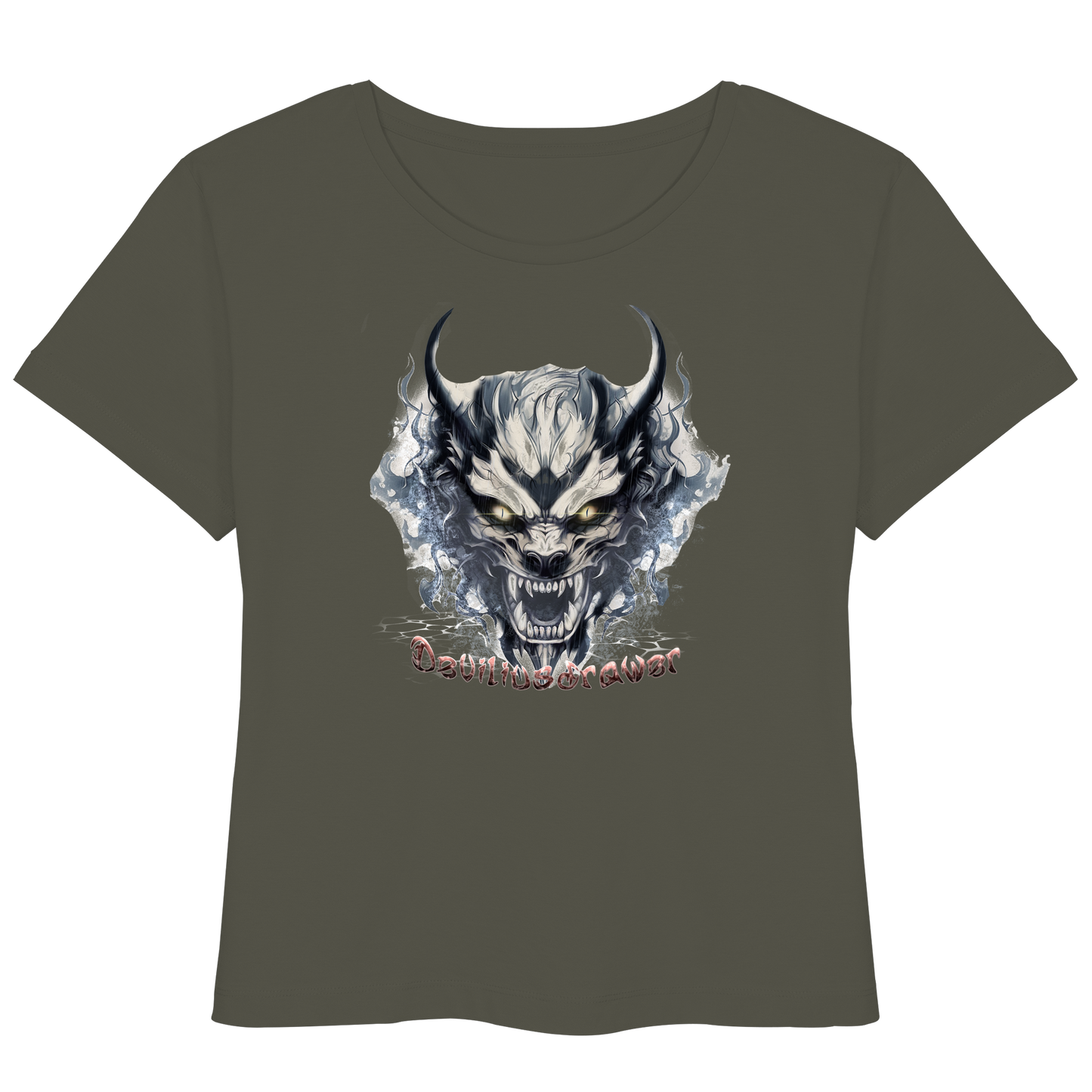 Deviliusdrawer Water Demon - Womens Organic Lightweight T-Shirt