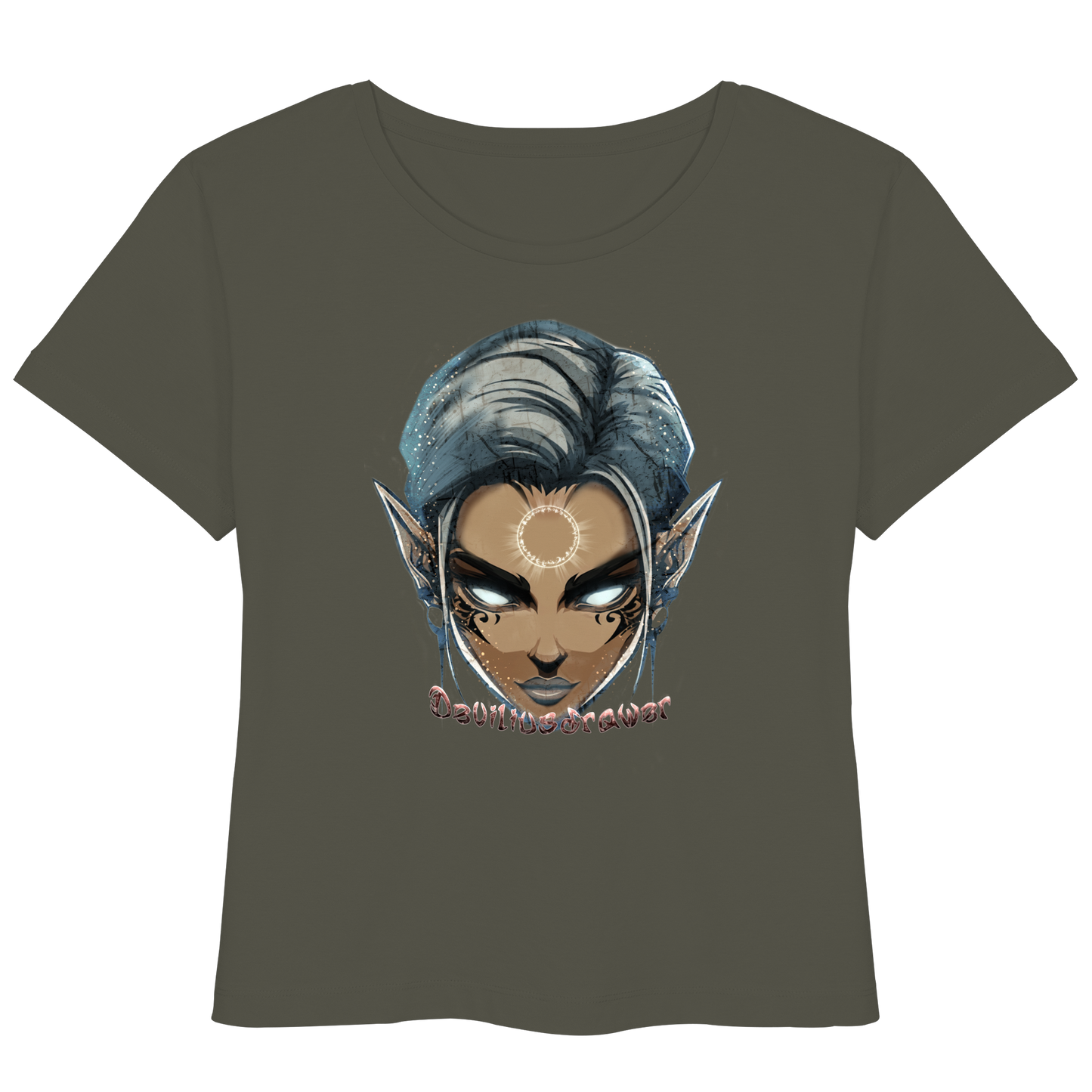Deviliusdrawer Magician Elf - Womens Organic Lightweight T-Shirt