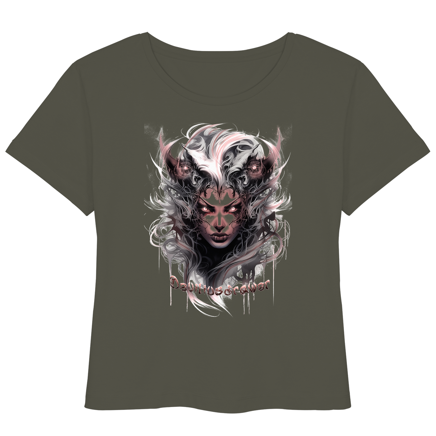 Deviliusdrawer Demonic Elf - Womens Organic Lightweight T-Shirt