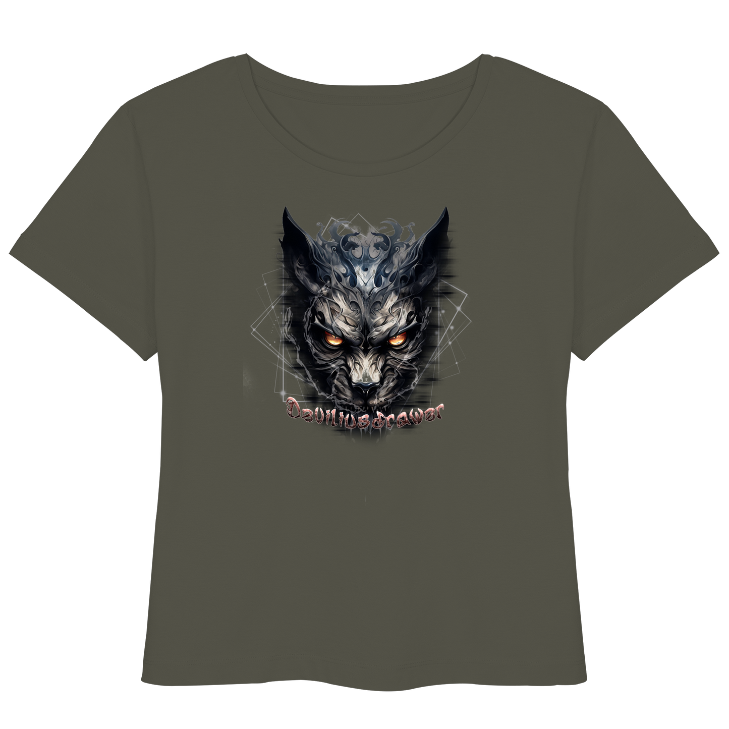 Deviliusdrawer Dark Wearwolf - Womens Organic Lightweight T-Shirt