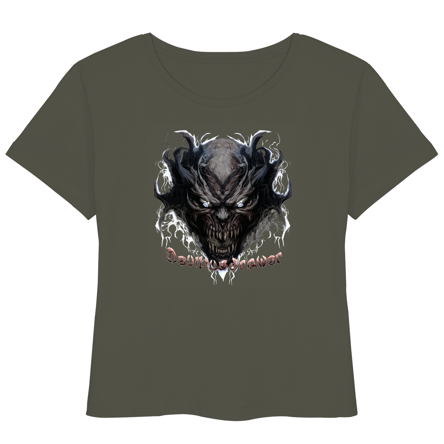 Deviliusdrawer Ice Demon - Womens Organic Lightweight T-Shirt