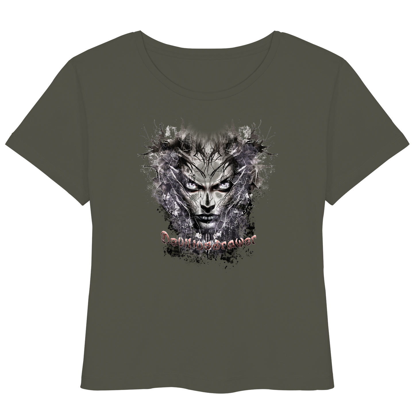 Deviliusdrawer Nature Druid - Womens Organic Lightweight T-Shirt