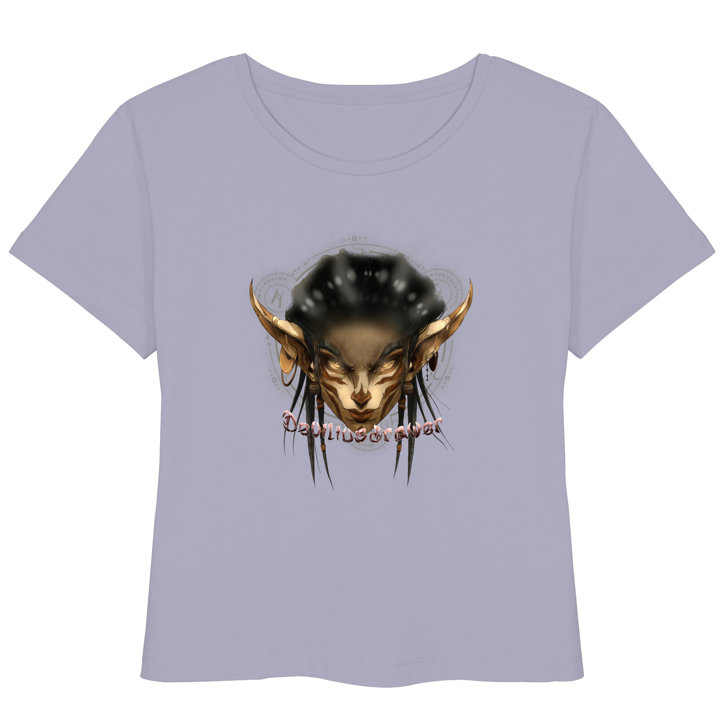 Deviliusdrawer Gold Magician Elf - Womens Organic Lightweight T-Shirt
