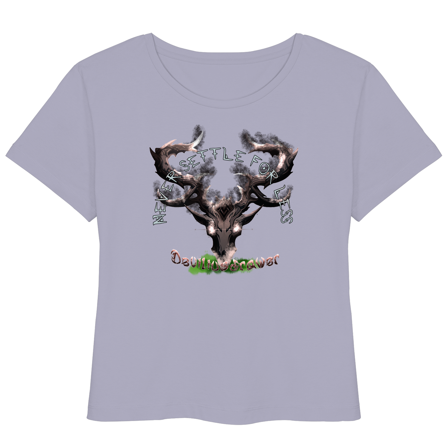 Deviliusdrawer Cruel Deer - Womens Organic Lightweight T-Shirt
