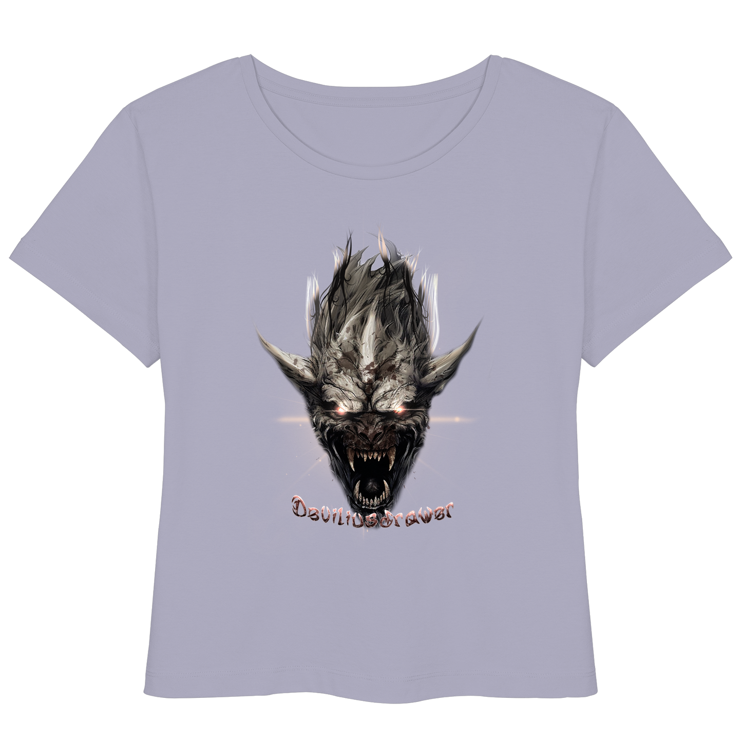 Deviliusdrawer Beast Wearwolf - Womens Organic Lightweight T-Shirt
