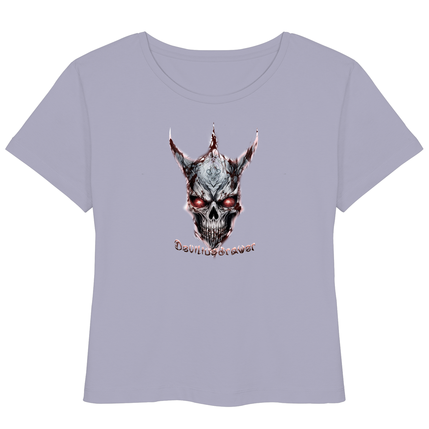 Deviliusdrawer Bloody Skeleton - Womens Organic Lightweight T-Shirt