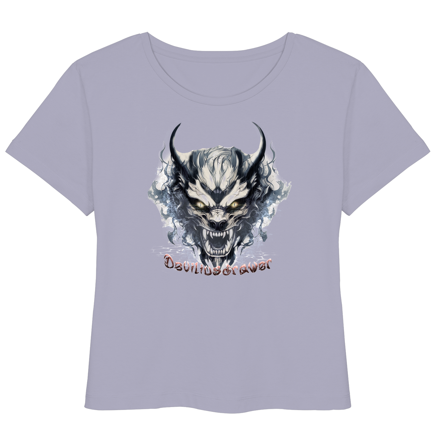 Deviliusdrawer Water Demon - Womens Organic Lightweight T-Shirt
