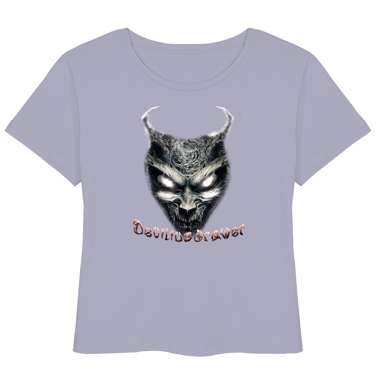 Deviliusdrawer Demonic Evil Zombie - Womens Organic Lightweight T-Shirt