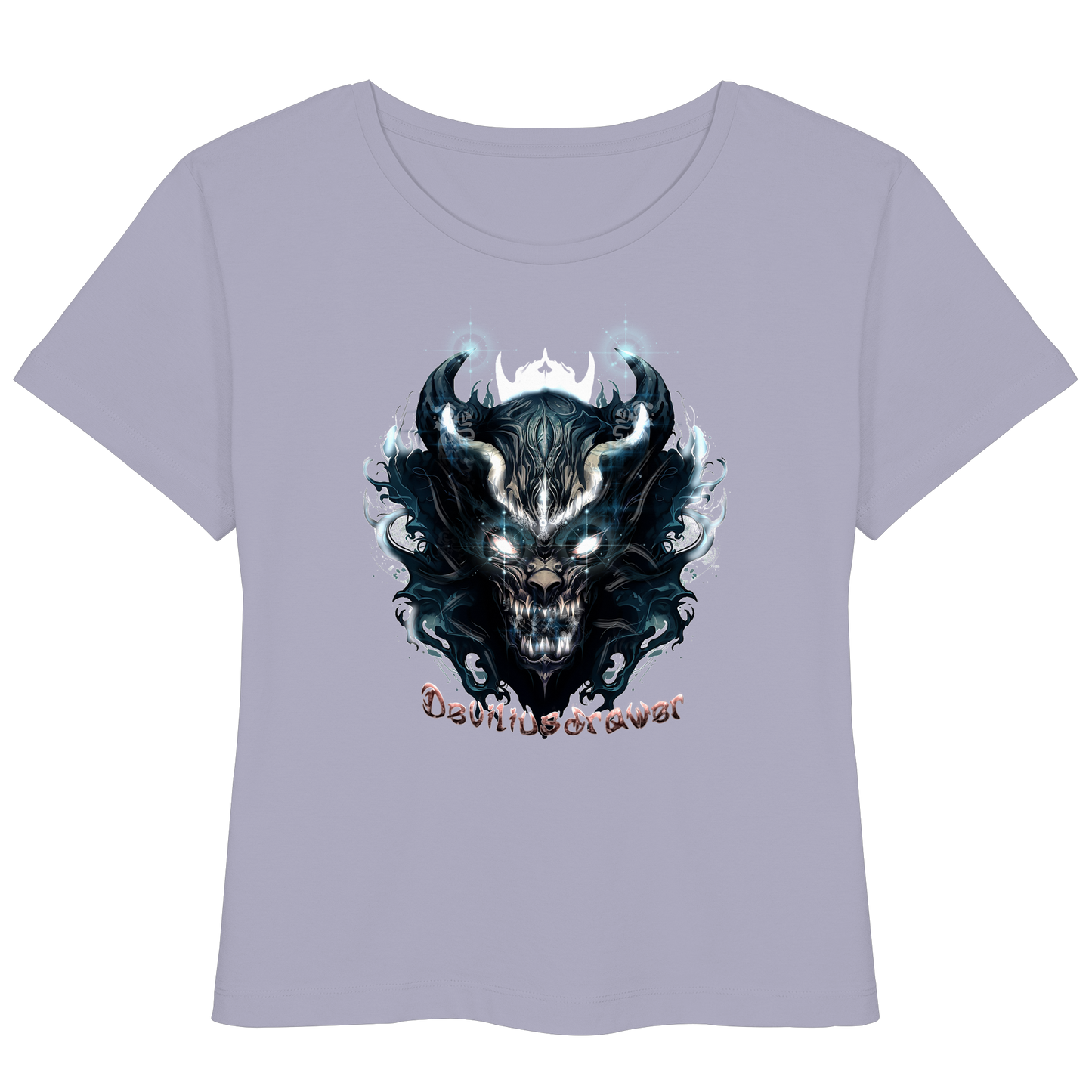 Deviliusdrawer Demonic Star - Womens Organic Lightweight T-Shirt
