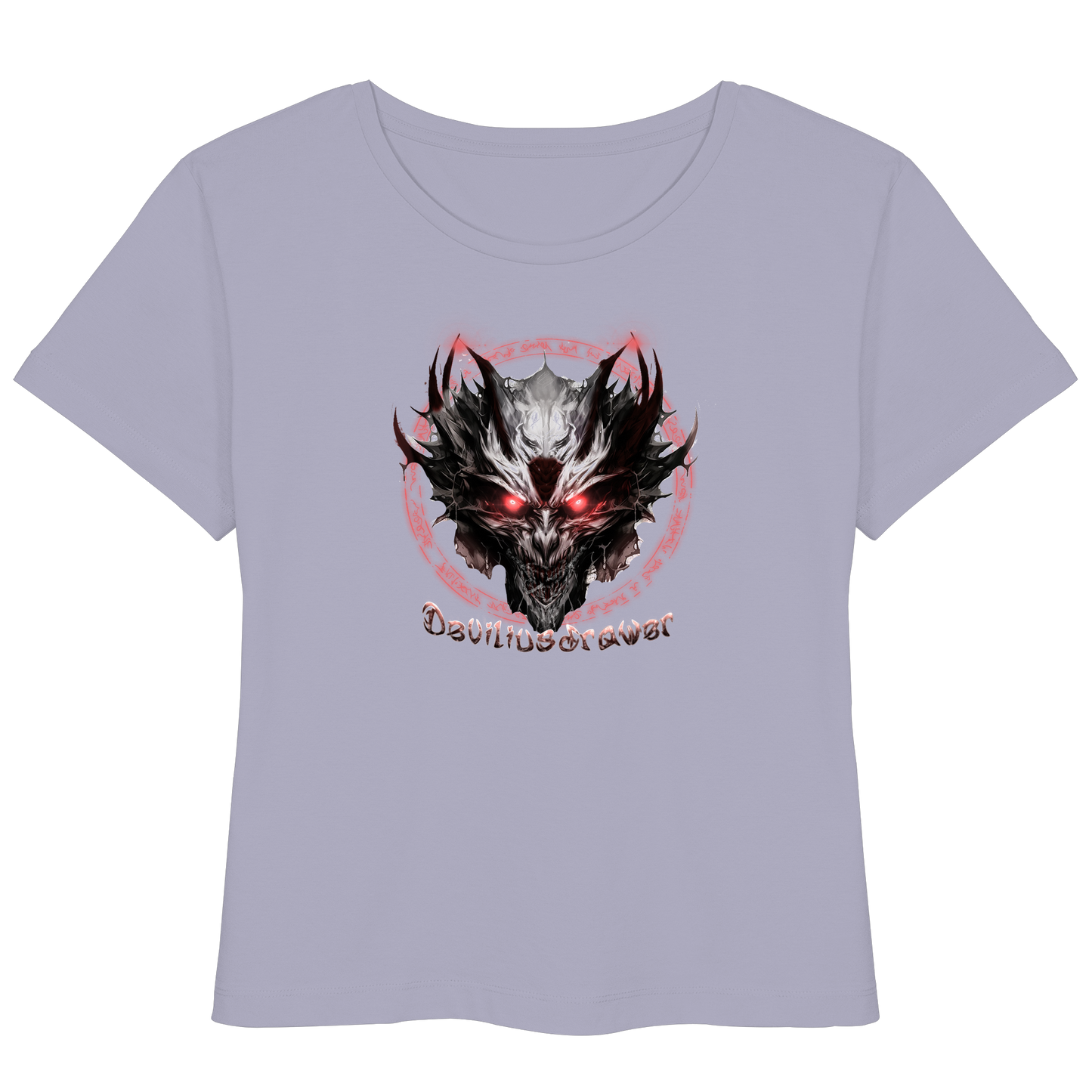 Deviliusdrawer Magic Glow Devil - Womens Organic Lightweight T-Shirt