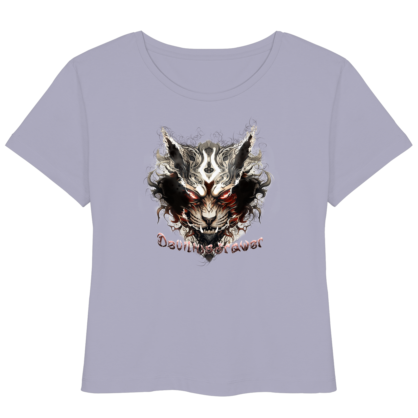 Deviliusdrawer Wild Hotcat  - Womens Organic Lightweight T-Shirt