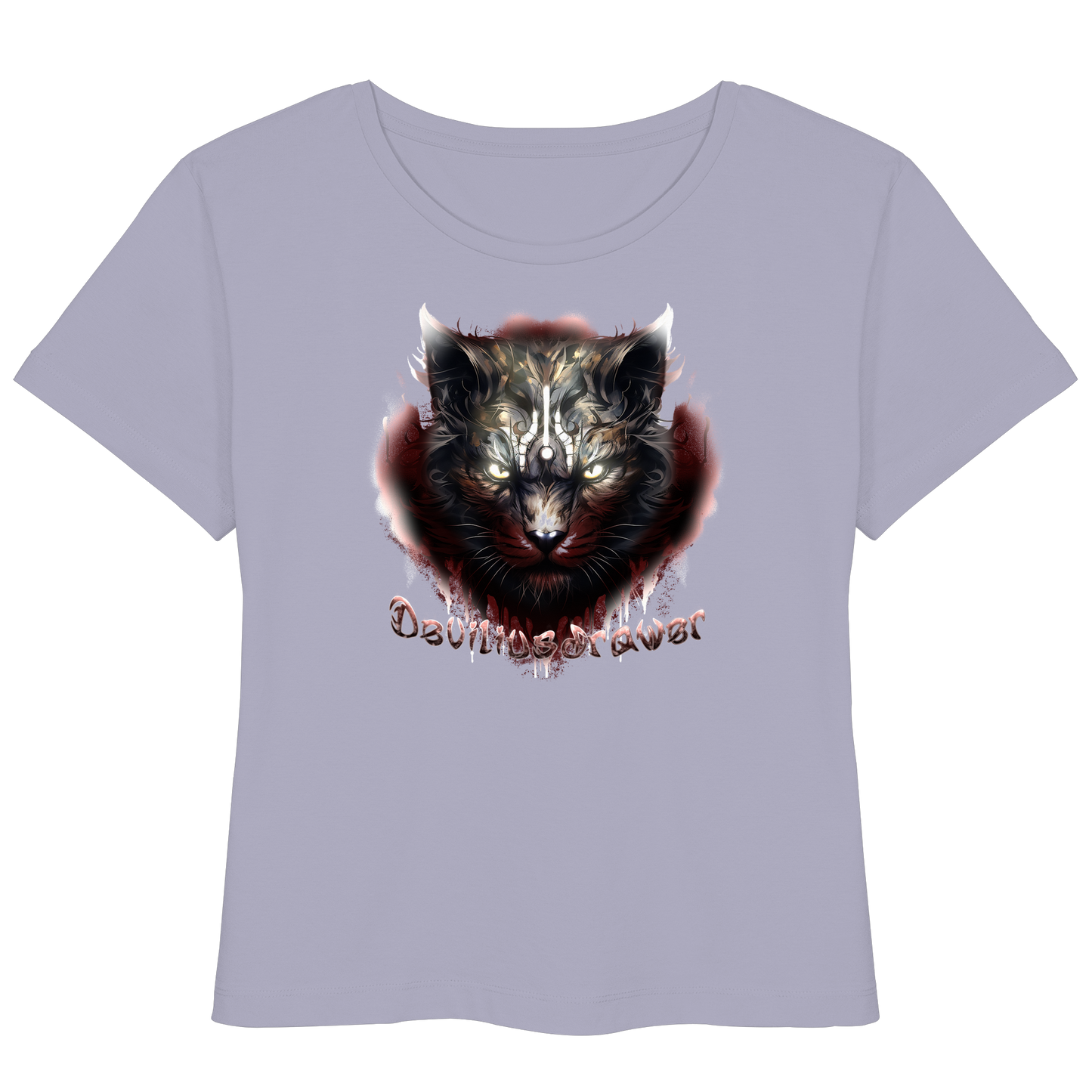 Deviliusdrawer Angry Badass - Womens Organic Lightweight T-Shirt