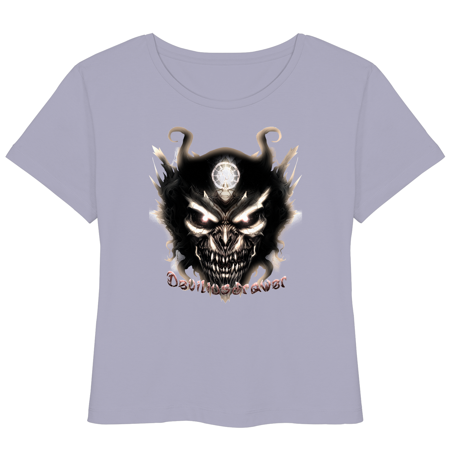 Deviliusdrawer Dark Devil - Womens Organic Lightweight T-Shirt