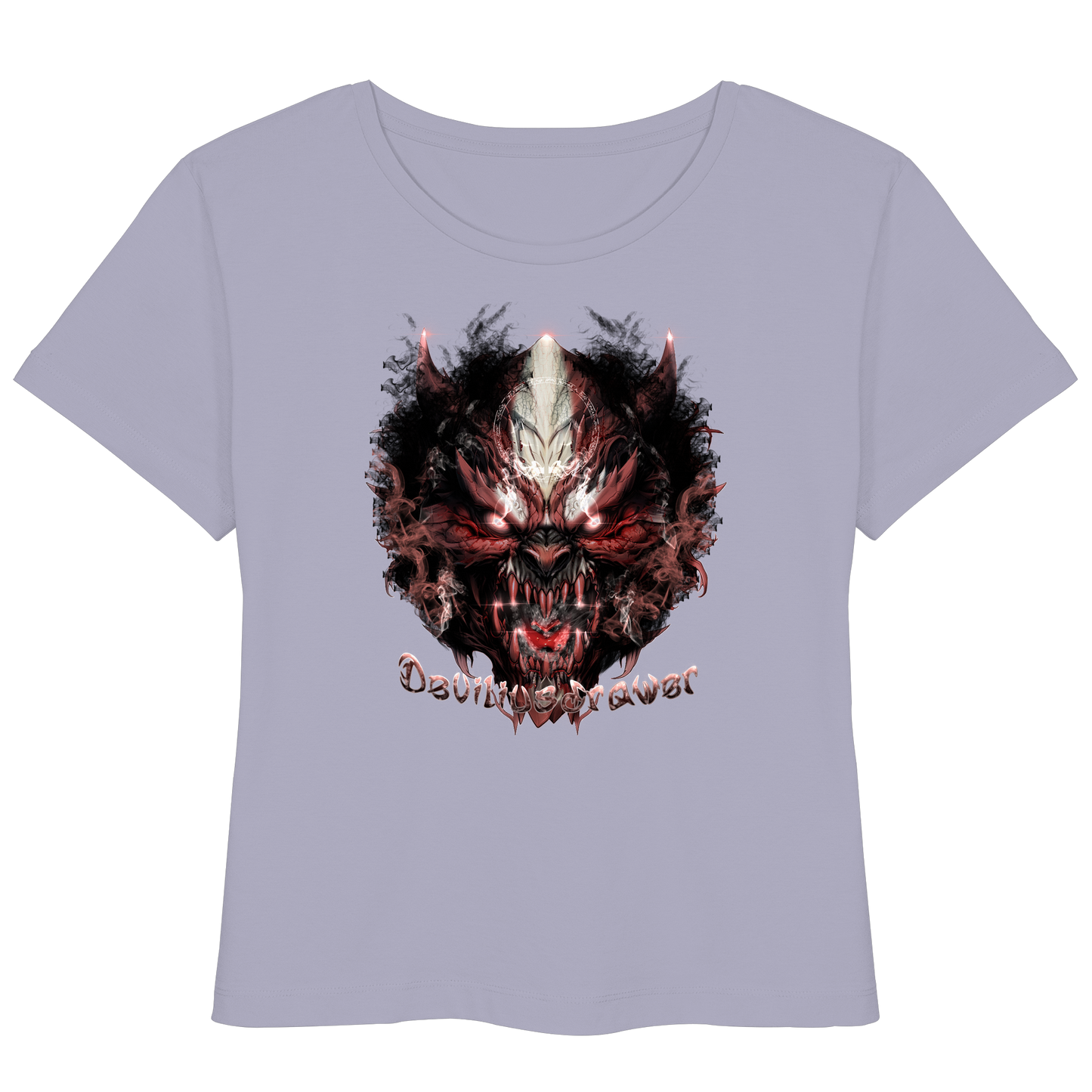 Deviliusdrawer Bloody Demon Vampire - Womens Organic Lightweight T-Shirt