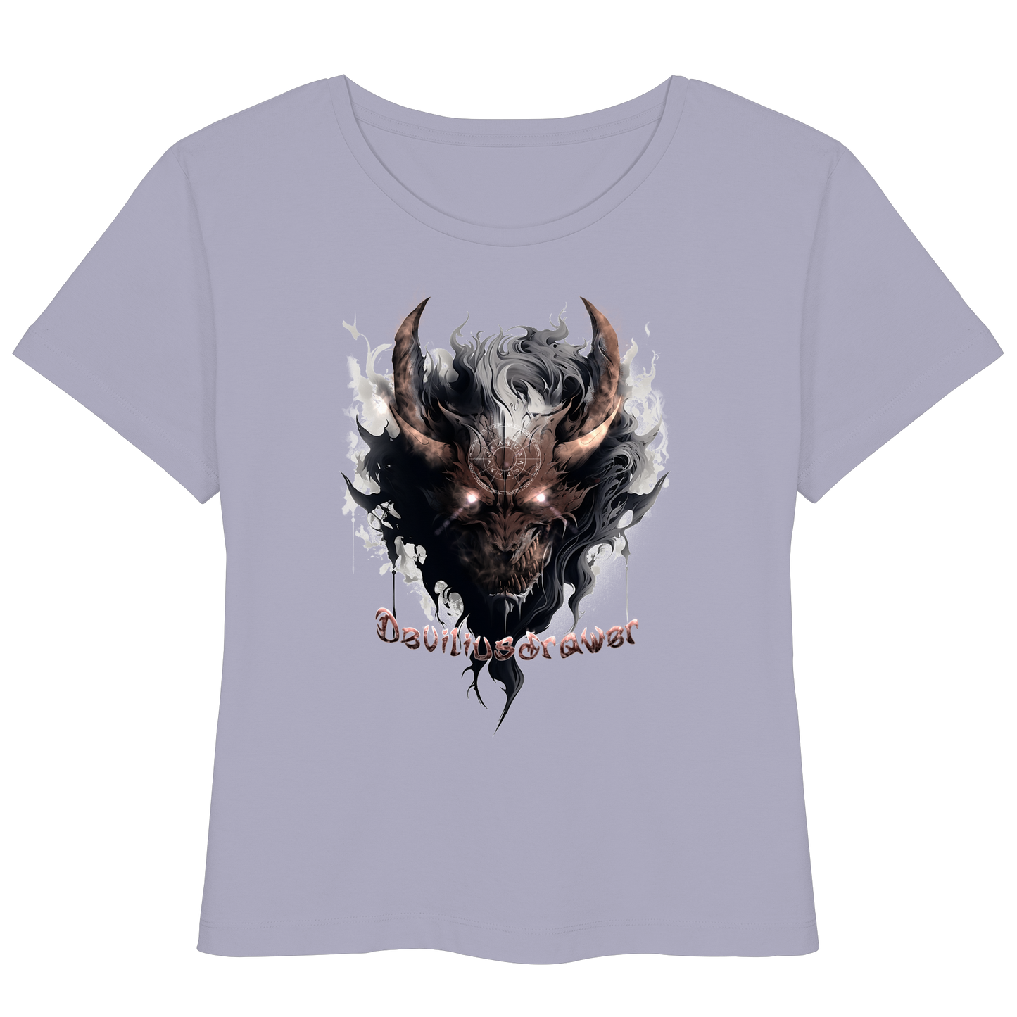 Deviliusdrawer Magic Redeyed Demon - Womens Organic Lightweight T-Shirt