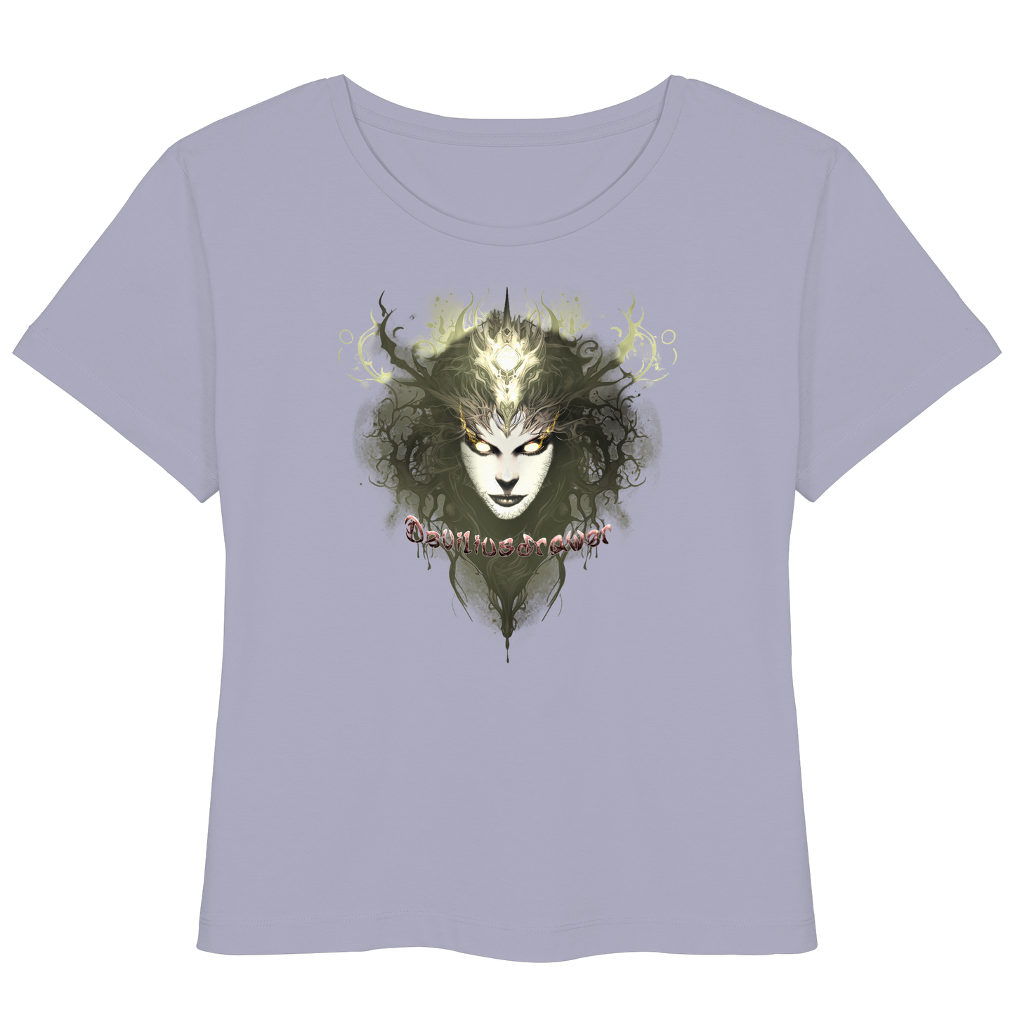 Deviliusdrawer Golden Demonica - Womens Organic Lightweight T-Shirt