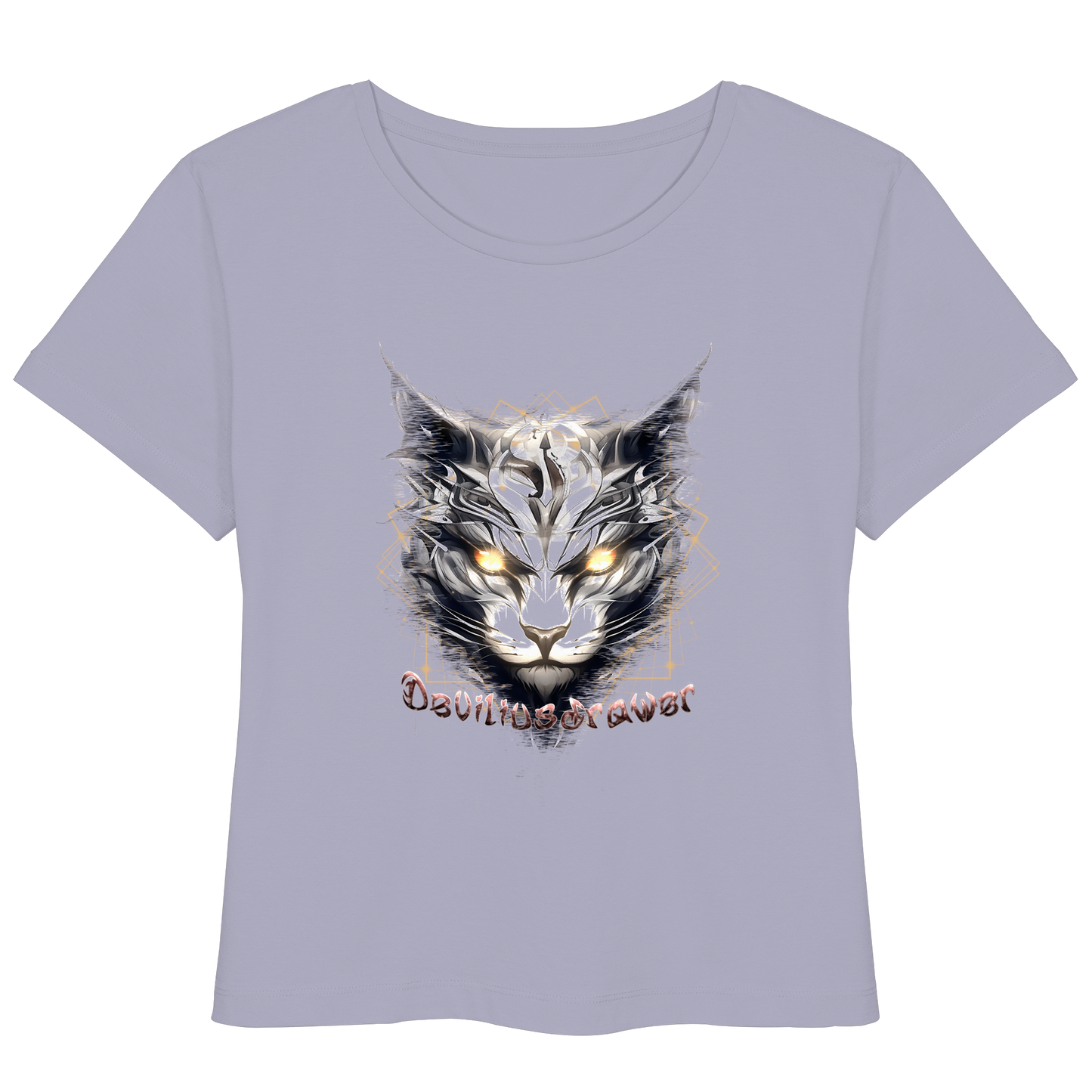 Deviliusdrawer Magician Cat - Womens Organic Lightweight T-Shirt