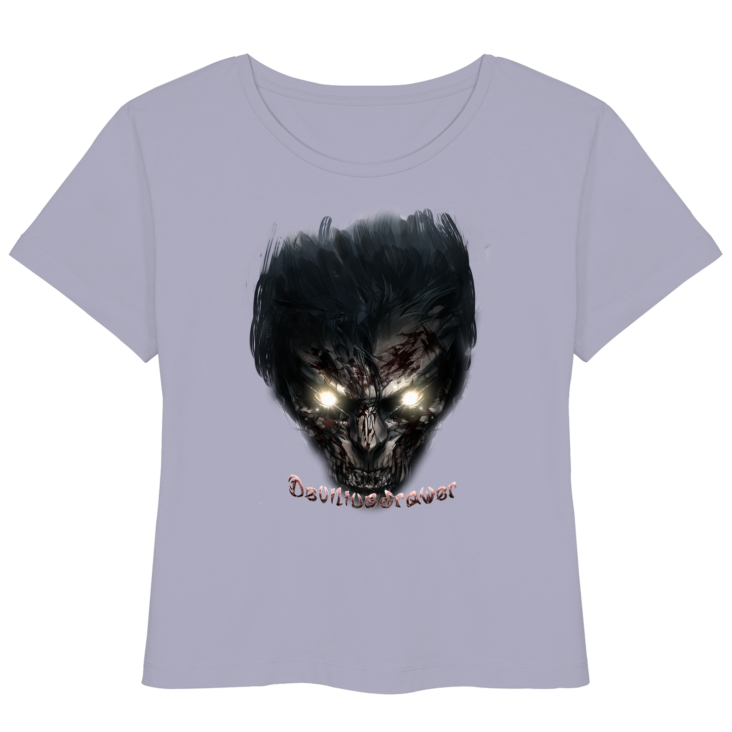 Deviliusdrawer Dark Zombie - Womens Organic Lightweight T-Shirt
