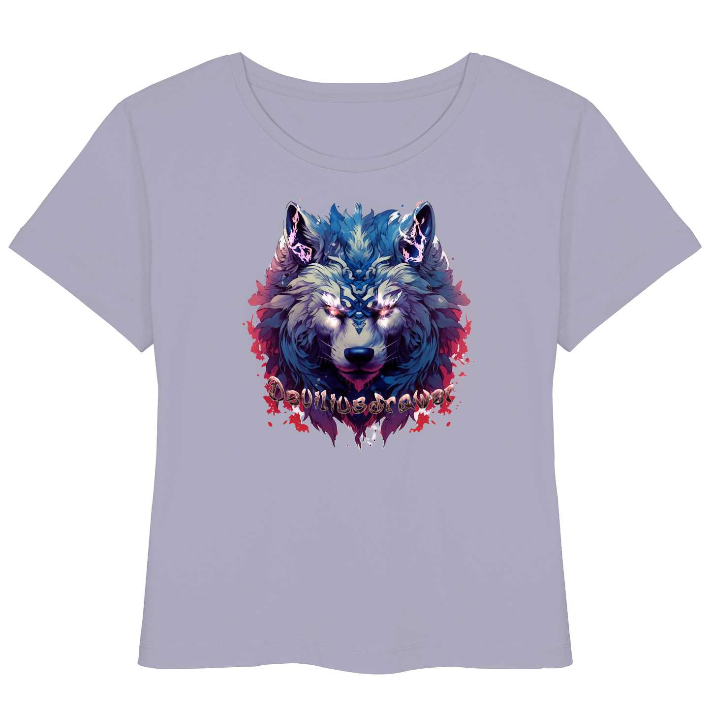 Deviliusdrawer Magic Wolf - Womens Organic Lightweight T-Shirt