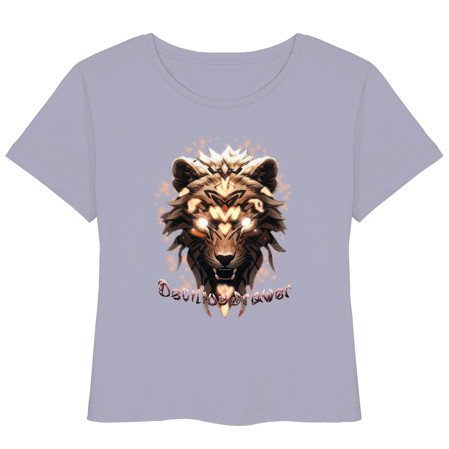 Deviliusdrawer Gold Weartiger - Womens Organic Lightweight T-Shirt