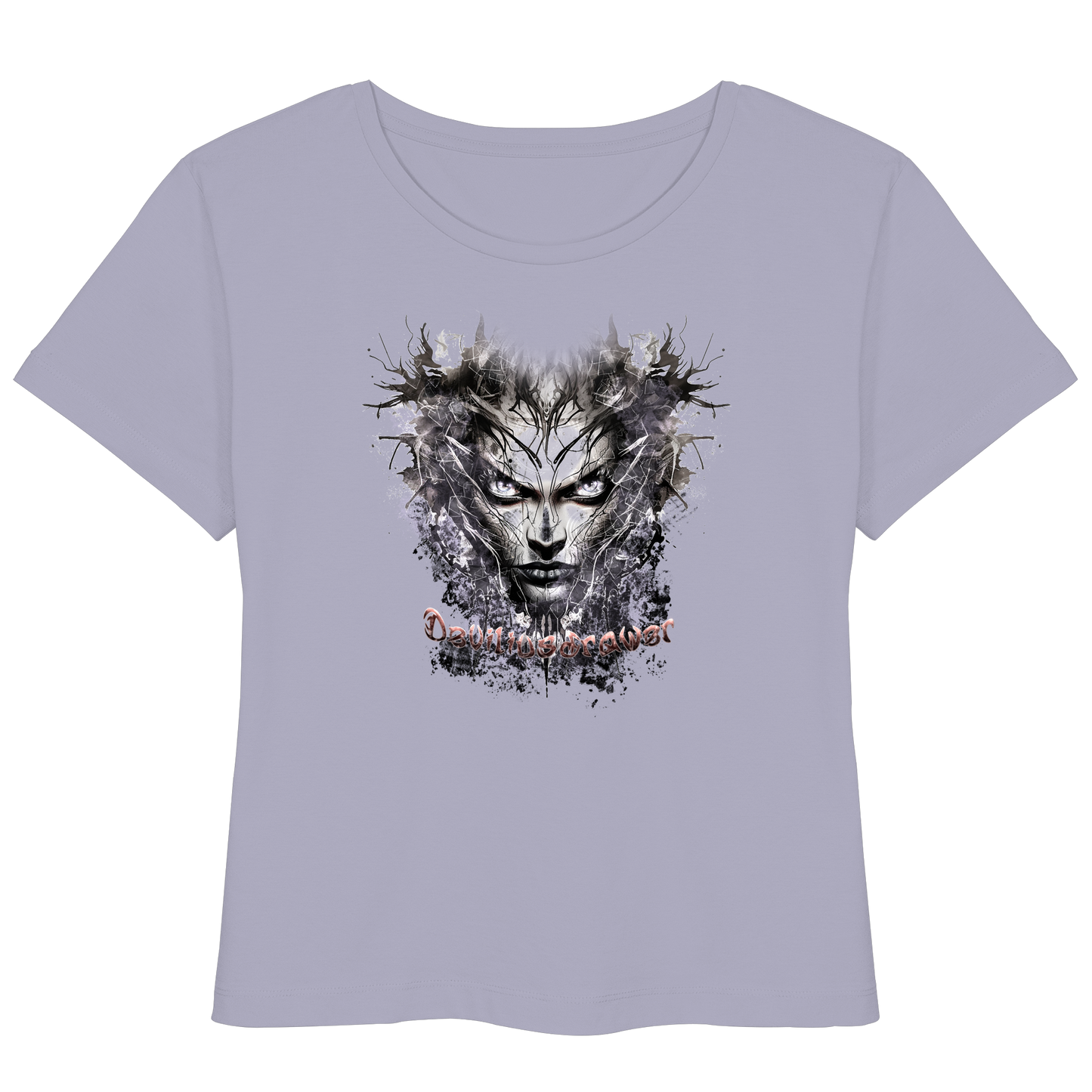 Deviliusdrawer Nature Druid - Womens Organic Lightweight T-Shirt