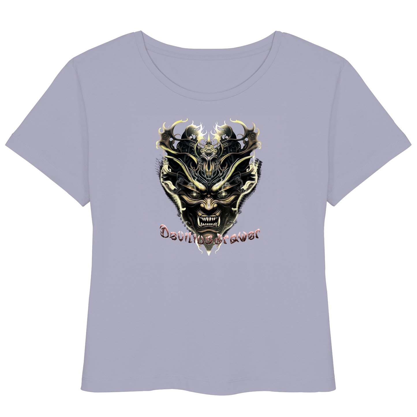 Deviliusdrawer Golden Demon Vampire - Womens Organic Lightweight T-Shirt