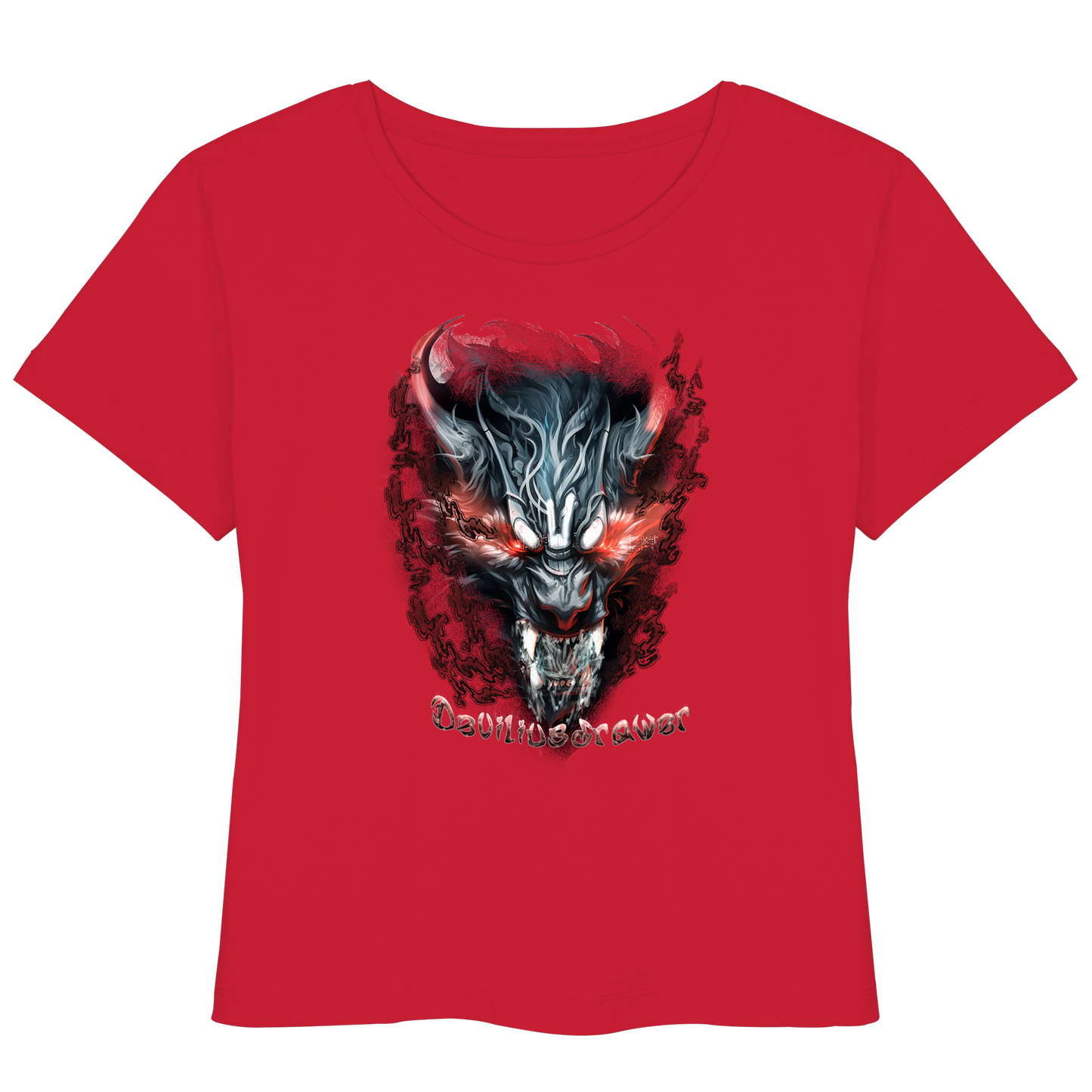 Deviliusdrawer Beast Wolf - Womens Organic Lightweight T-Shirt