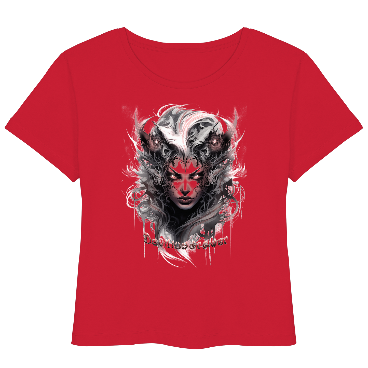 Deviliusdrawer Demonic Elf - Womens Organic Lightweight T-Shirt